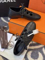 Uubags Hermes Khea derby shoes black  - 3