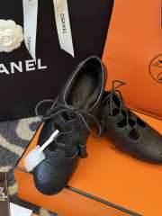 Uubags Hermes Khea derby shoes black  - 2