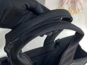 Uubags Chloe Woody Small Nylon Tote Bag In Black 26.5x20x8cm - 2