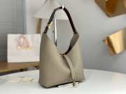 Uubags Chloe Marcie medium hobo bag in grained leather in motty grey 28x21x10cm - 2