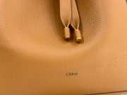 Uubags Chloe Marcie large hobo bag in grained leather in brown 36x29x10cm - 2