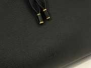 Uubags Chloe Marcie large hobo bag in grained leather in black 36x29x10cm - 2