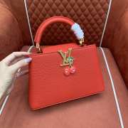 Uubags Louis Vuitton M13250 LV x TM Capucines BB Red Bag 27x17.3x9cm - 6