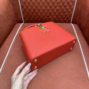 Uubags Louis Vuitton M13250 LV x TM Capucines BB Red Bag 27x17.3x9cm - 3