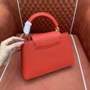 Uubags Louis Vuitton M13250 LV x TM Capucines BB Red Bag 27x17.3x9cm - 2