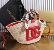 Uubags Dolce & Gabbana Kendra tote bag in red 35x28x16cm - 4