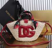 Uubags Dolce & Gabbana Kendra tote bag in wine red 35x28x16cm - 1