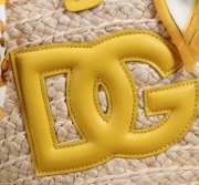 Uubags Dolce & Gabbana Kendra tote bag in yellow 35x28x16cm - 4