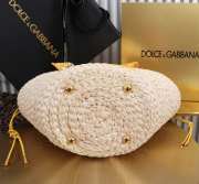 Uubags Dolce & Gabbana Kendra tote bag in yellow 35x28x16cm - 3