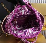 Uubags Dolce & Gabbana Kendra tote bag in purple 35x28x16cm - 5