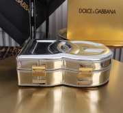 Uubags Dolce & Gabbana Logo Bag crossbody box bag in silver 15x20x6cm - 4