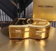Uubags Dolce & Gabbana Logo Bag crossbody box bag in gold 15x20x6cm - 6