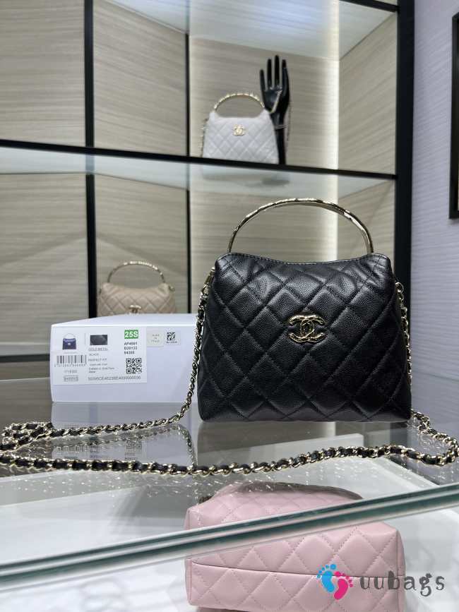 Uubags Chanel 25s Coco Rush Bag in Black 14x19x7cm - 1