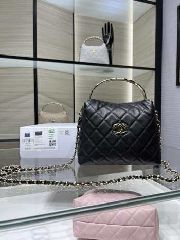 Uubags Chanel 25s Coco Rush Bag in Black 14x19x7cm