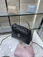 Uubags Chanel 25s Coco Rush Bag in Black 14x19x7cm - 4
