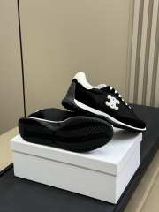 Uubags Celine Racer - Low Top Sneaker In Black Nylon, Suede Calfskin - 3