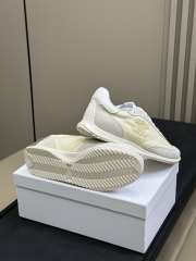 Uubags Celine Racer - Low Top Sneaker In Off-white Nylon, Suede Calfskin - 5