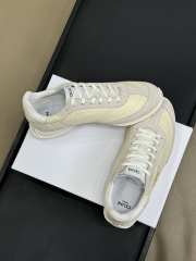 Uubags Celine Racer - Low Top Sneaker In Off-white Nylon, Suede Calfskin - 3
