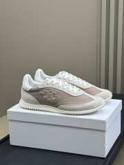 Uubags Celine Racer - Low Top Sneaker In Pink Nylon, Suede Calfskin - 1