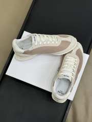 Uubags Celine Racer - Low Top Sneaker In Pink Nylon, Suede Calfskin - 3