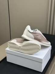 Uubags Celine Racer - Low Top Sneaker In Pink Nylon, Suede Calfskin - 4