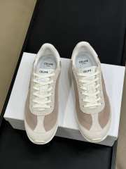 Uubags Celine Racer - Low Top Sneaker In Pink Nylon, Suede Calfskin - 2