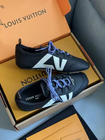 Uubags Louis Vuitton 1AHNDY Sneakers Navy Blue 