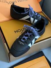 Uubags Louis Vuitton 1AHNDY Sneakers Navy Blue  - 4