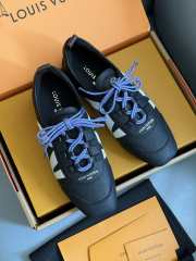 Uubags Louis Vuitton 1AHNDY Sneakers Navy Blue  - 3