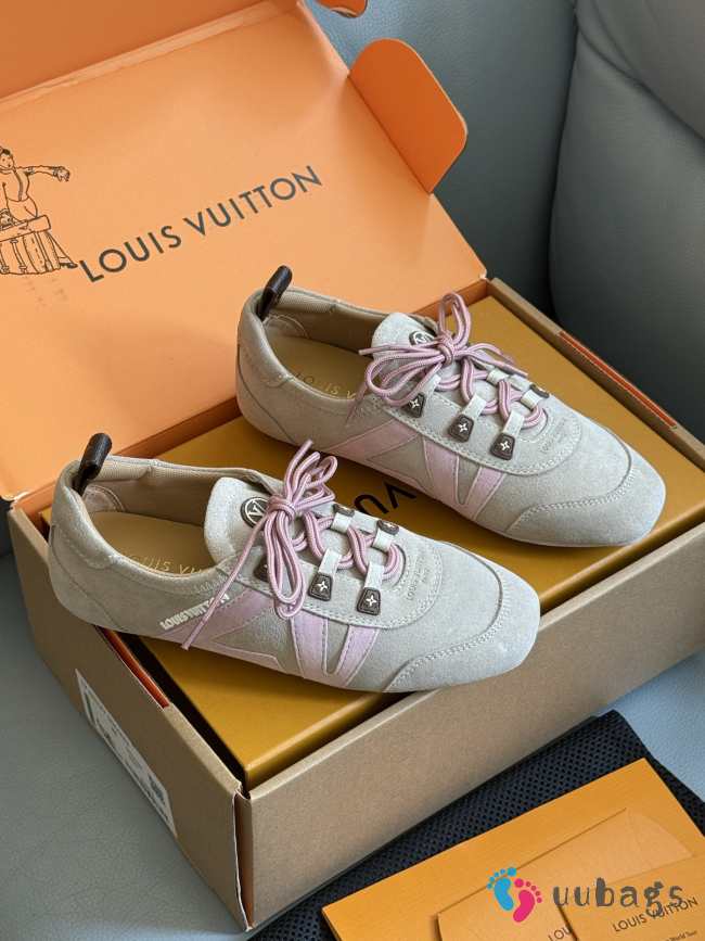 Uubags Louis Vuitton 1AIEMS Sneaker Sneakerina In Rose  - 1