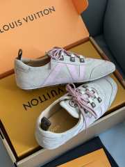 Uubags Louis Vuitton 1AIEMS Sneaker Sneakerina In Rose  - 5