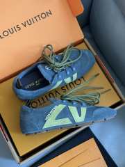 Uubags Louis Vuitton 1AHNDY Sneakers In Blue - 2