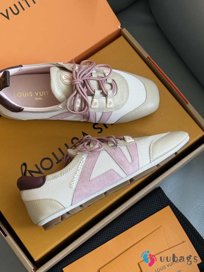 Uubags Louis Vuitton 1AHOTO Sneaker Sneakerina In Rose - 1