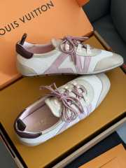 Uubags Louis Vuitton 1AHOTO Sneaker Sneakerina In Rose - 5