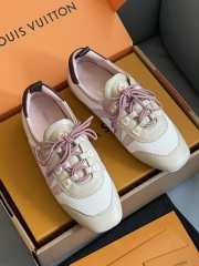 Uubags Louis Vuitton 1AHOTO Sneaker Sneakerina In Rose - 4