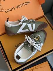 Uubags Louis Vuitton 1AICUS Sneakerina in khaki grained calf leather - 6