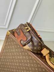 Uubags Louis Vuitton M15271 Rush bumbag brown monogram landscape coated canvas 30x15x8cm - 6