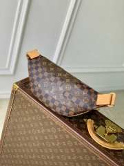 Uubags Louis Vuitton M15271 Rush bumbag brown monogram landscape coated canvas 30x15x8cm - 4