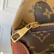 Uubags Louis Vuitton M15271 Rush bumbag brown monogram landscape coated canvas 30x15x8cm - 3