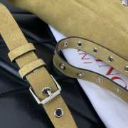 Uubags Valentino Garavani Beige Suede Nellcote Belt Bag 30x9x7cm - 6