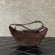Uubags Valentino Garavani Brown Suede Nellcote Belt Bag 30x9x7cm - 6