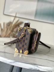 Uubags Louis Vuitton N40765 Sawagani Trunk Damier Phriendship Coated Canvas 22x16x11cm - 6