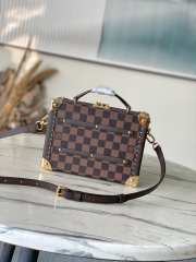 Uubags Louis Vuitton N40765 Sawagani Trunk Damier Phriendship Coated Canvas 22x16x11cm - 5