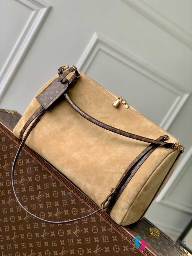 Uubags Louis Vuitton M26451 Express Travel Bag In Hazelnut Brown Calfskin 45x20x27cm - 1