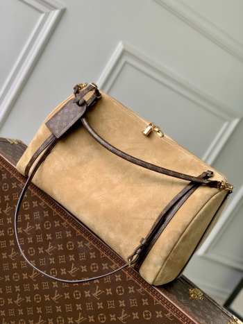 Uubags Louis Vuitton M26451 Express Travel Bag In Hazelnut Brown Calfskin 45x20x27cm