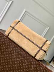Uubags Louis Vuitton M26451 Express Travel Bag In Hazelnut Brown Calfskin 45x20x27cm - 4