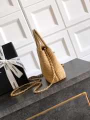 Uubags Chanel Small 26C Early Spring AS4416 Kelly Bag In Natural 19x13x7cm - 5