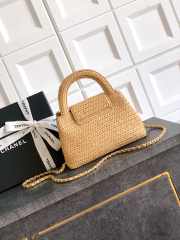 Uubags Chanel Small 26C Early Spring AS4416 Kelly Bag In Natural 19x13x7cm - 3