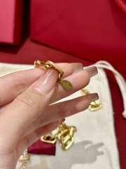 Uubags Valentino Vlogo Signature Gold Chain Belt in Palladium/crystal - 4