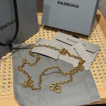 Uubags Balenciaga Monaco belt gold 120cm